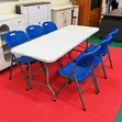 Catering Foldable Table and Chairs Set - 1