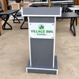 Boss Office Products Meza ya Podium ya Kupokea Wageni - 1