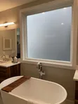Excel Deco Frosted Window Film kwa Ajili ya Faragha ya Bafuni - 2
