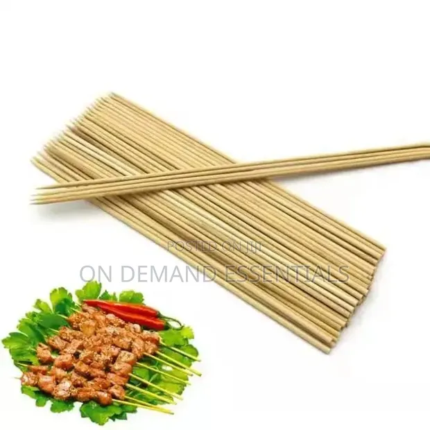 Fruit BBQ Bamboo Skewers - 80pcs - 1