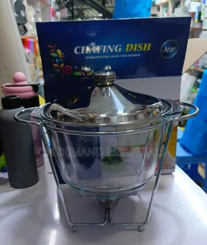 Chafing Dish ya Lita 4 ya Kioo