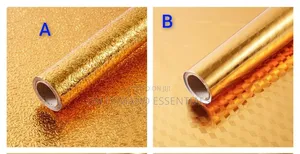 Gold Aluminium Foil Kitchen Table Top Liner