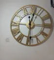 Modern Oversized Roman Numeral Wall Clock - 4