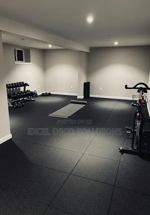 EPDM Gym Tiles 20mm kwa Sakafu za Weightlifting