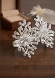 Flowered Napkin Ring Holder - Gold Stainless Steel - 2