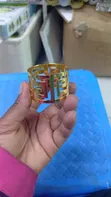 Gold Stainless Steel Napkin Holder Ring - 3