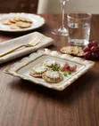Gold Detail Side Plate (Set of 6) - 2