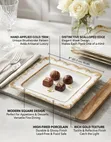 Gold Detail Side Plate (Set of 6) - 3