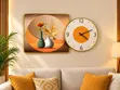 Elegant Wall Clock & Wall Art Set - 2
