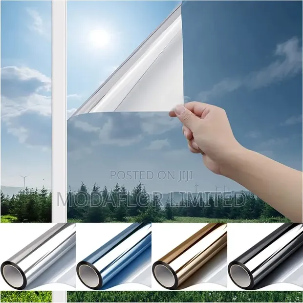 Silver Reflective Window Film - 1