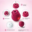 Waterproof Rose Toy Vibrator - 1
