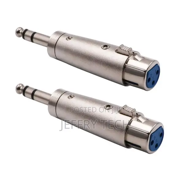 2pcs TRS to XLR Female Adapter - 1