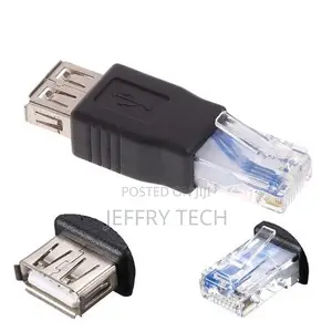 Ethernet RJ45 kwa USB A Female Network Adapter