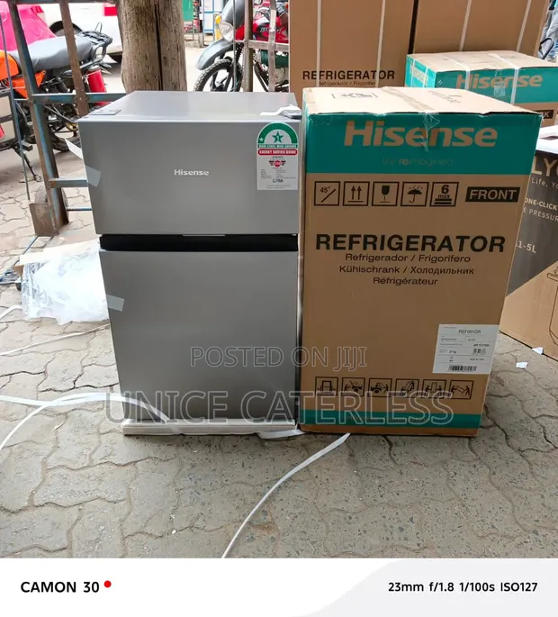 Friji Mpya ya Hisense 091DR yenye Milango Miwili - 1
