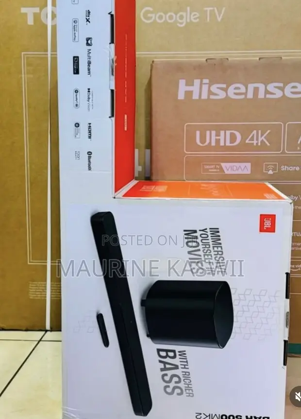 JBL Bar 500 MK2 750W Soundbar System - 1