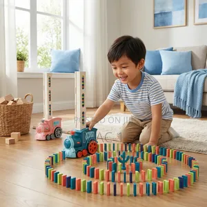 Kids Domino Train Game - Fun Educational Toy