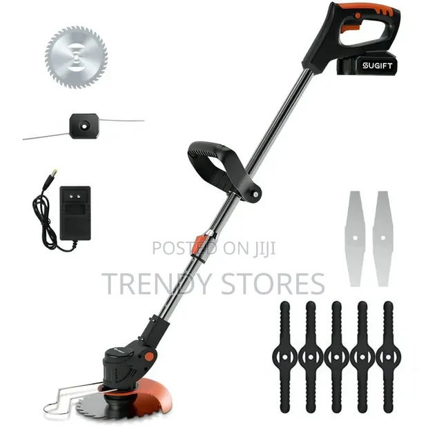 New Rechargeable Lawn Mower Grass Cutter - 1
