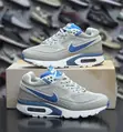 Nike Air Max Grey & Royal Blue Sneakers - 2