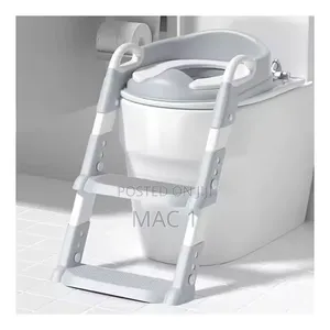 Children's Toilet Seat with Step Stool and Handles