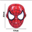 Maski ya Spider-Man yenye LED kwa Watoto - 1