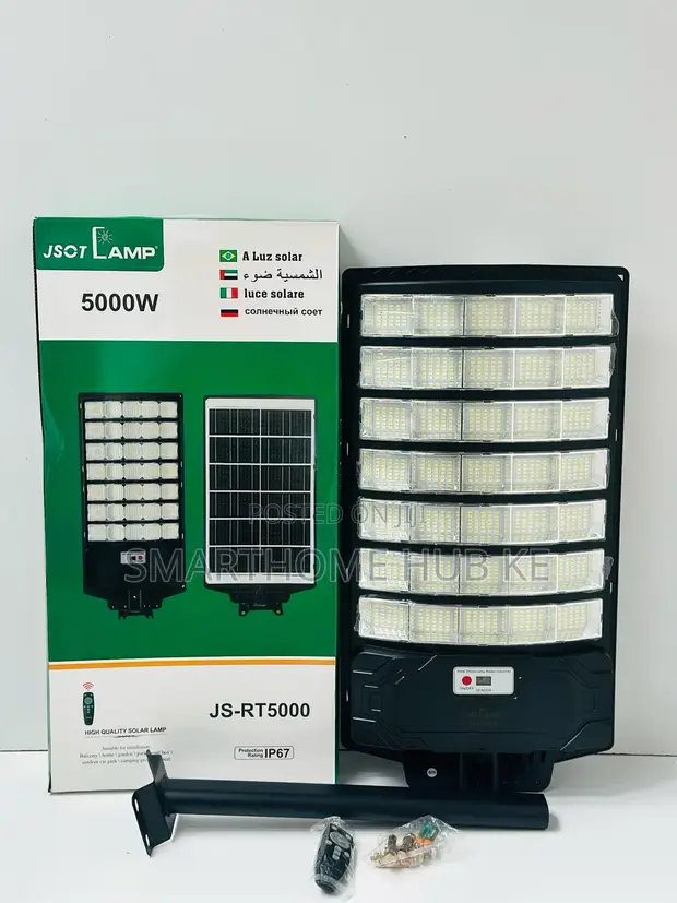 New Model RT 5000W Solar Street Light - 1
