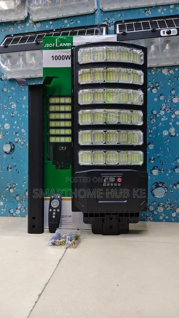 Model Mpya ya RC 1000W Solar Street Light - 1