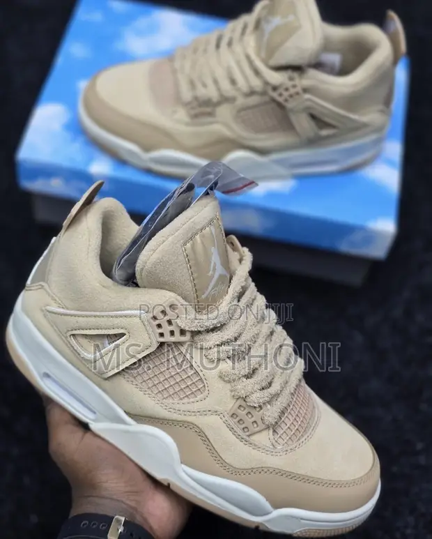 Air Jordan 4 'Pecan Suede' - Sizes 38-43 - 1