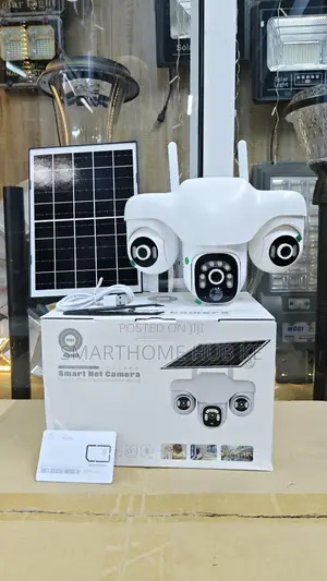 Kamera ya 4G Triple Lens Solar PTZ