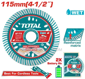 Total Ultrathin Diamond Disc 115mm
