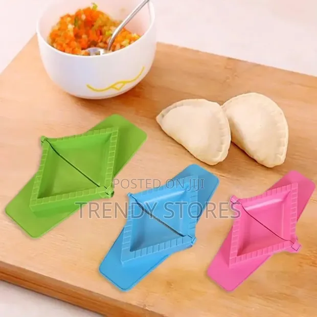 3-Piece Triangular Dumpling & Samosa Maker Set - 1
