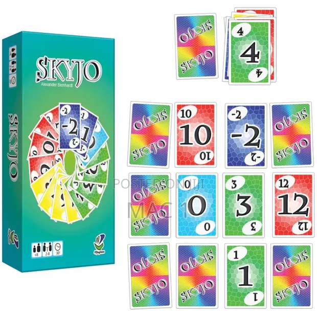 Skyjo Strategy Card Game for Kids and Adults - 1