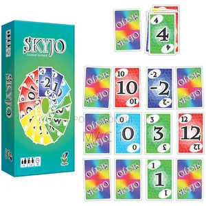 Skyjo Mchezo wa Kadi wa Mikakati kwa Watoto na Watu Wazima