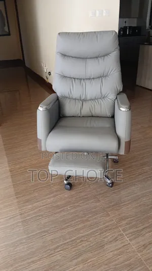 Executive Office Chair Recliner - Brown/Black