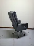 Executive Office Chair Recliner - Brown/Black - 2