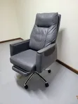 Executive Office Chair Recliner - Brown/Black - 4