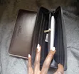 Mkoba Mrefu wa Ngozi - Wenye Nafasi Nyingi za Kadi - 1