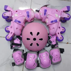 Kids' 7-in-1 Full Protective Skating Gear Set