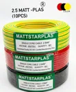 Mattstarplas 2.5mm² Single Core Electrical Cable - 1