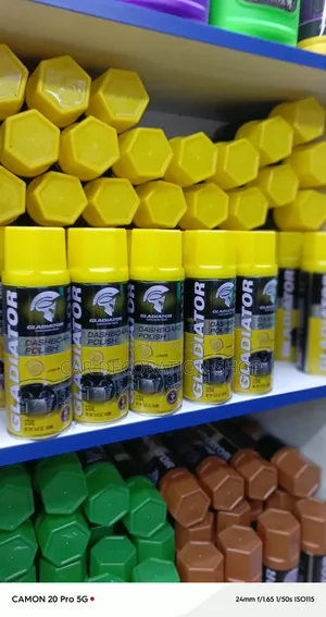 3pc Gladiator 450ml Lemon Flavor Dashboard Spray