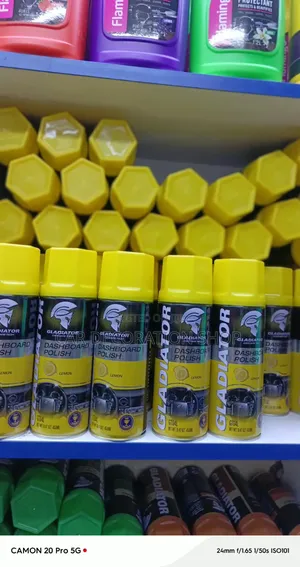 3pc Lemon Interior Polish & Anti-Dust Spray Shiner