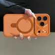 PC Soft Touch Magnetic Kickstand Case for iPhone 17 Pro Max - 2