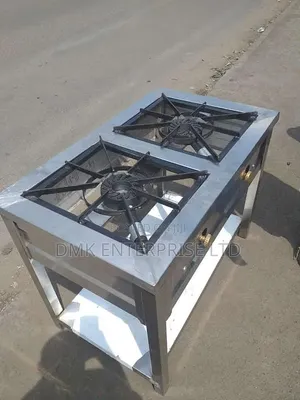Heavy Duty 2 Burner Stainless Steel Cooker