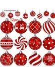 Christmas Wooden Ornaments (12pcs) - 2