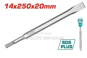 Total SDS Plus Chisel-Flat 14x250mm
