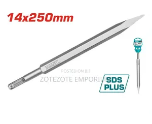 Total SDS Plus Chisel-Pointed 14x250mm