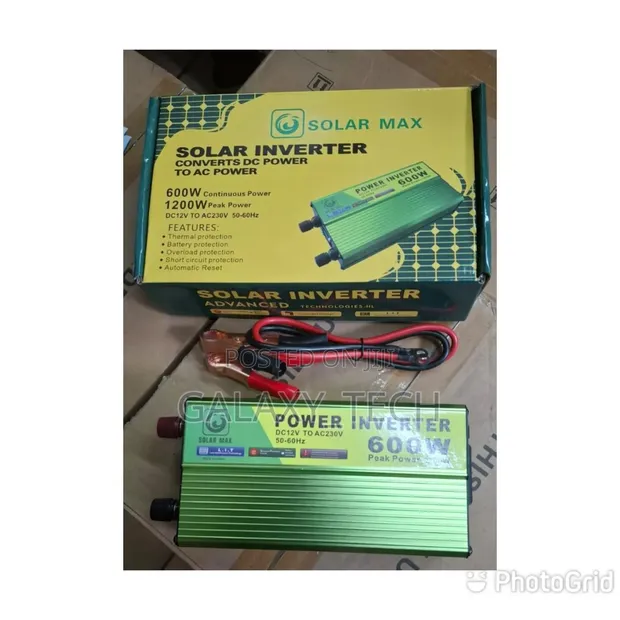 Solar Max 600W Inverter - 1200W Peak - 1