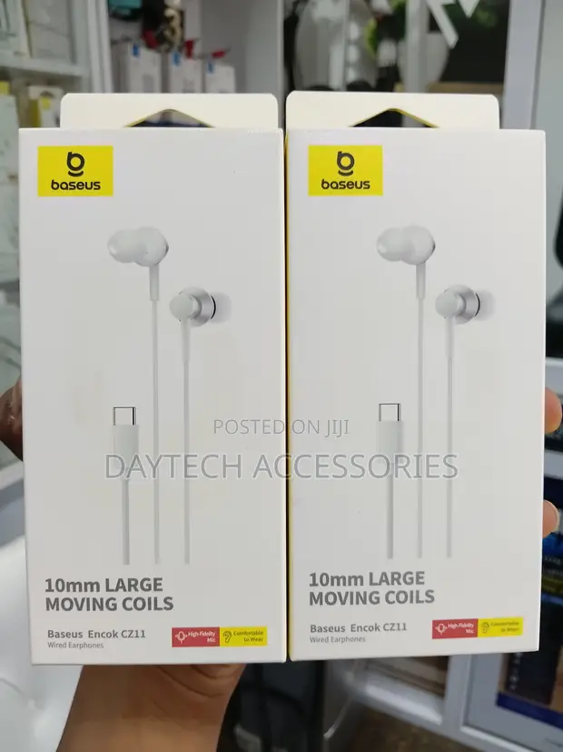 Baseus Encok CZ11 Type-C Wired Earphones with Mic - 1