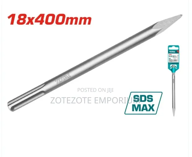 Total SDS Max Chisel Point Chisel 18x400mm - 1