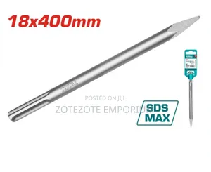 Total SDS Max Chisel Point Chisel 18x400mm