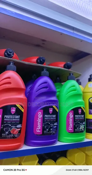 1.2L Flamingo Protectant for Vinyl & Plastic Surfaces
